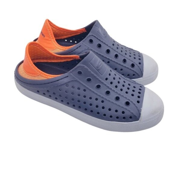 Skechers Gray Guzman Steps Slip On Water Shoes Sneakers Boys Youth Size 4 - Picture 1 of 13
